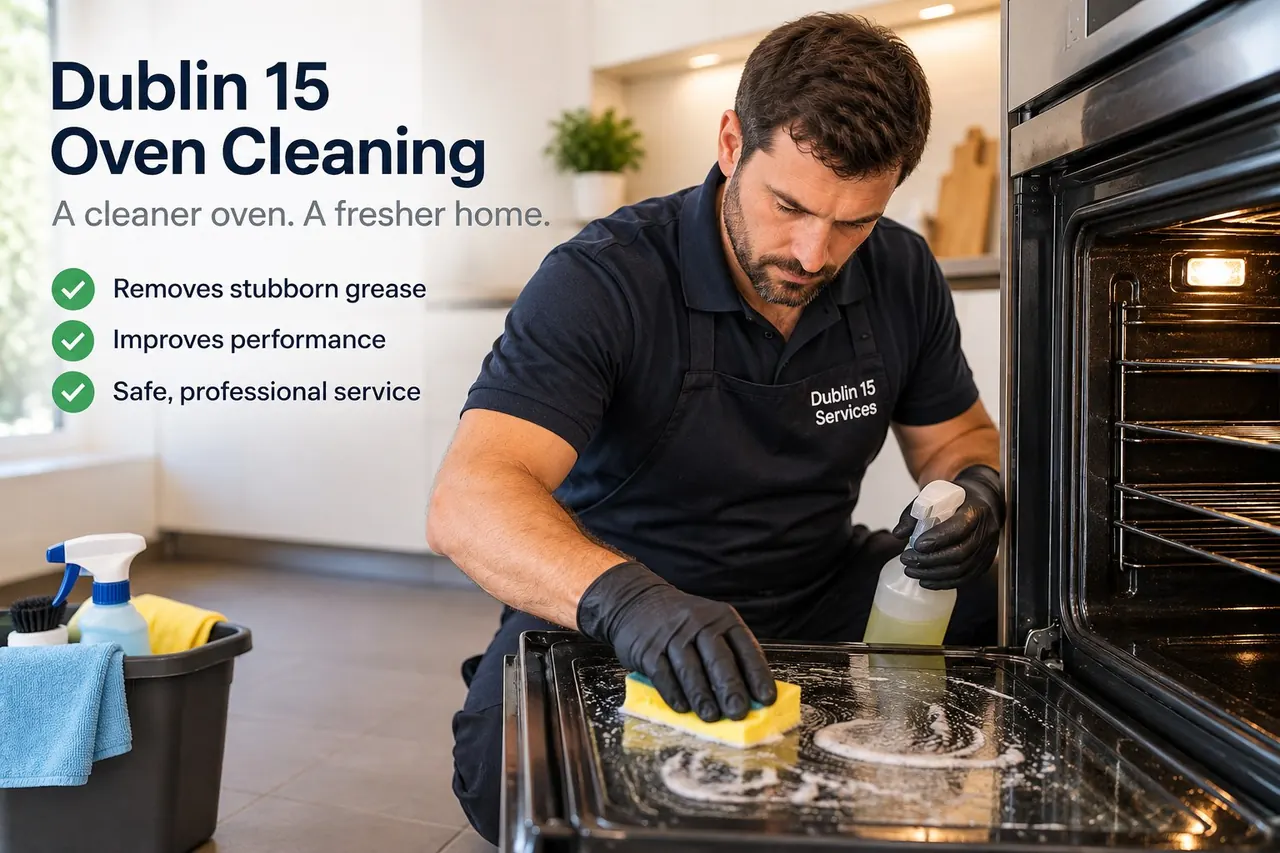 Illustrative image for oven cleaning enquiries in Dublin 15